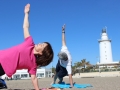 Efecto Yoga Málaga - yoga en la playa 1