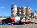 Efecto Yoga Málaga - yoga en la playa 2